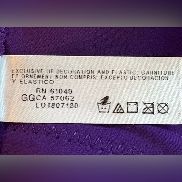 Wacoal Violet Indigo Lace Impression Full-Coverage Underwire Bra Size 32DDD NWT - Picture 9 of 13